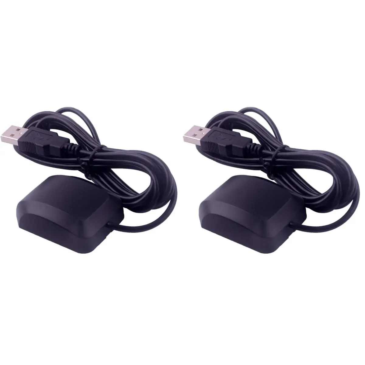 Geekstory VK-162 G-Mouse USB GPS Receiver Dongle with External Antenna for Raspberry Pi & Windows/Linux - 2 Pack | 50-Channel Navigation Module - main product image