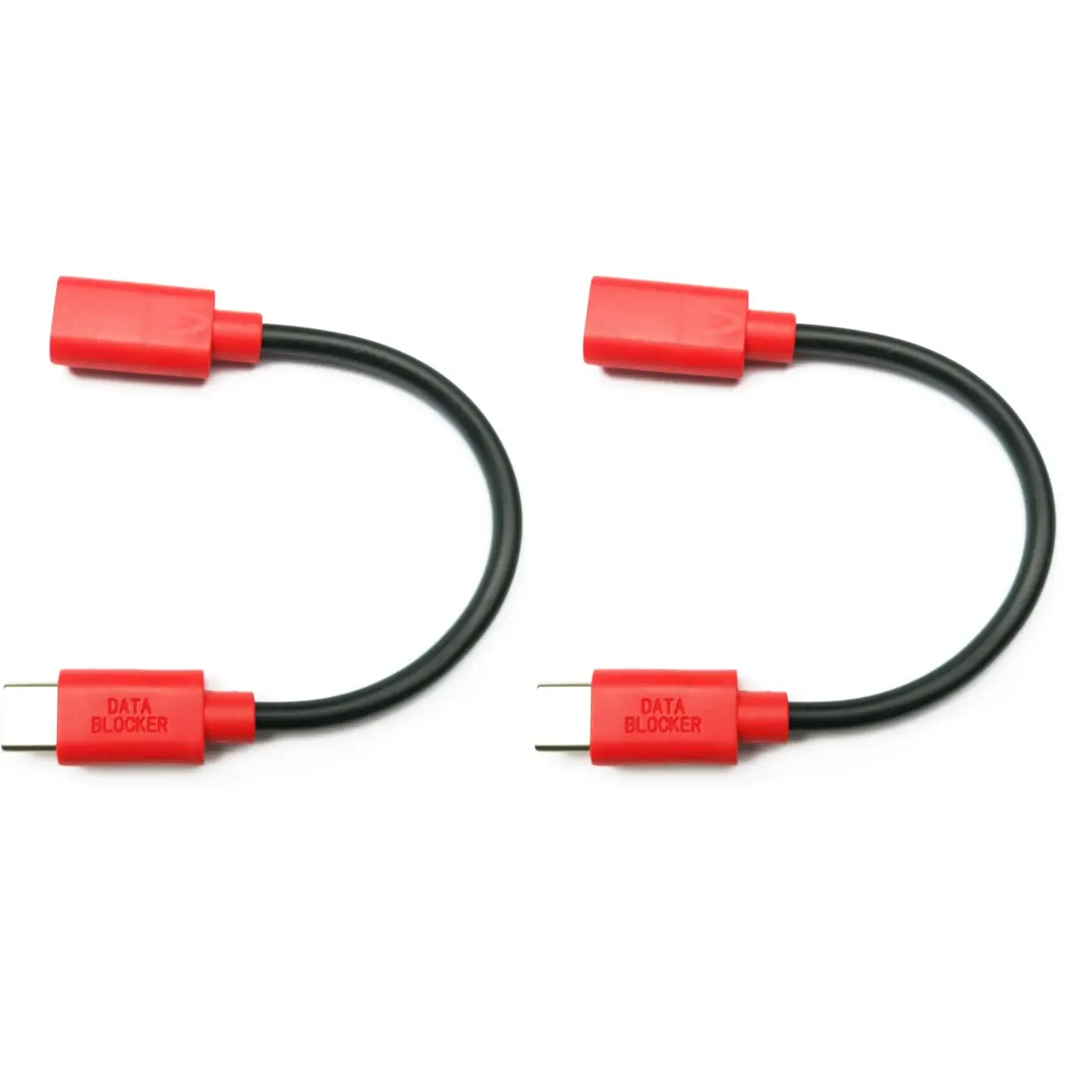 PortaPow USB-C to C Data Blocker 2-Pack | Protects Against Juice Jacking - main product image