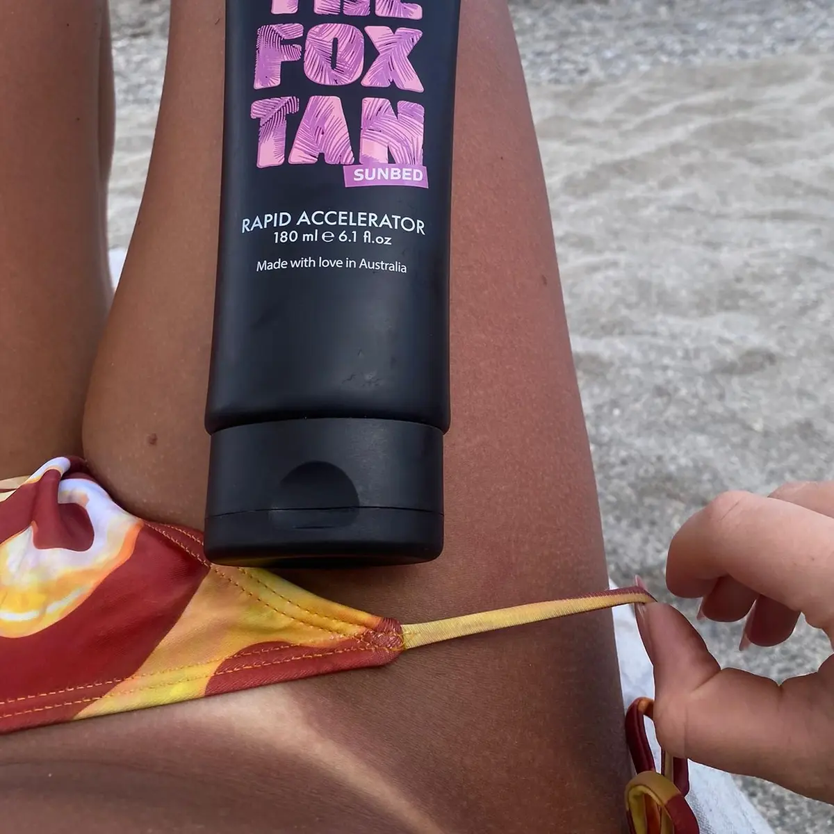 The Fox Tan Rapid Accelerator & Glow Boost Body SPF 30 | Vegan Cruelty-Free Sun & Tan Care - view 5