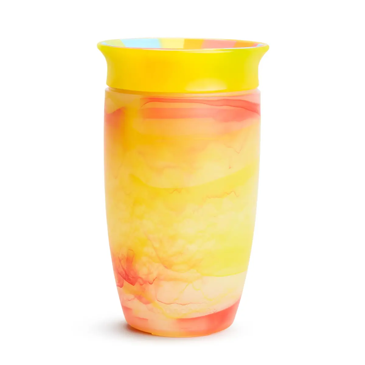 Munchkin Miracle 360 Tropical Swirl Sippy Cup 296ml (10oz) 2-Pack | Dentist-Recommended Spoutless Design - main product image
