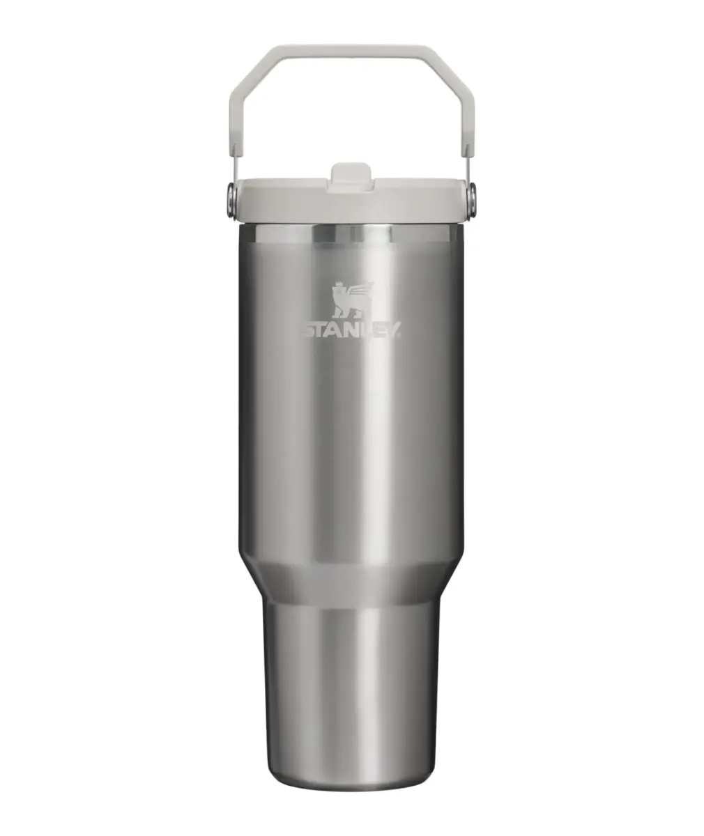 STANLEY IceFlow 2.0 Flip Straw Tumbler, 40 oz Stainless Steel in Ash - main product image