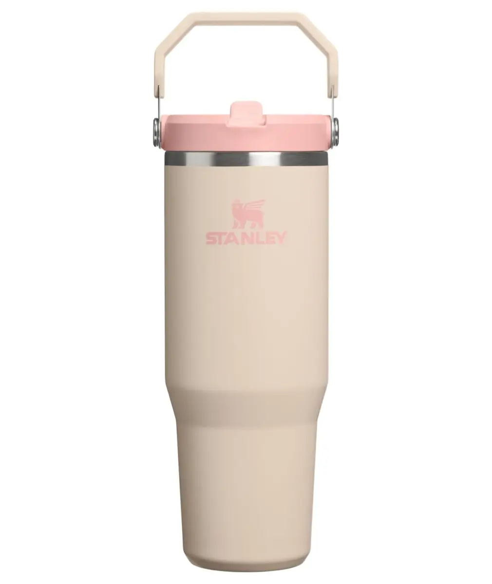 STANLEY IceFlow 2.0 Flip Straw Tumbler, 30 oz, Champagne - Sip Faster, Spill Less - main product image
