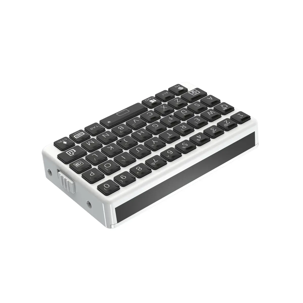 EXknight Mini Bluetooth Keyboard - Retro Clicky Style, White & Black | Portable Wireless Keyboard for Phone, iPad, Tablet, Laptop - view 6