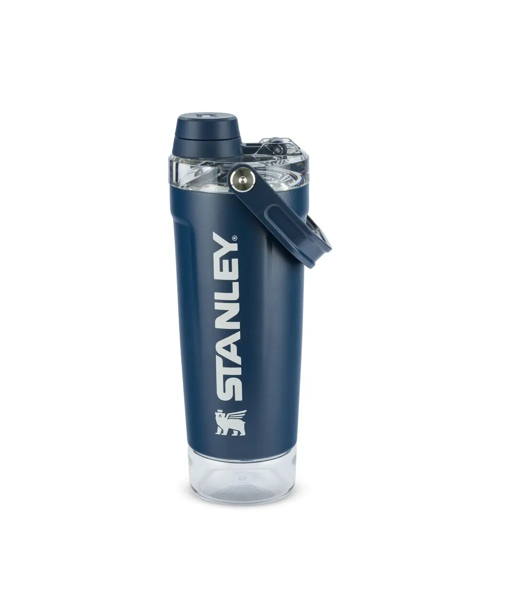 STANLEY Vitalize Shaker Bottle 20 oz | Leakproof Stainless Steel, Double-Wall Insulation, Easy Clean, Leakproof Lid - main product image