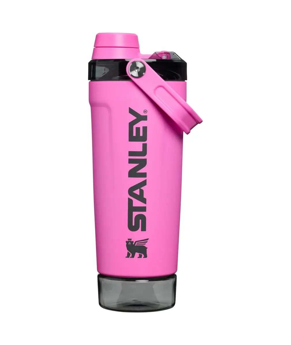 STANLEY Vitalize Shaker Bottle 20 oz (591 ml) Hot Pink | Leakproof & Portable - main product image
