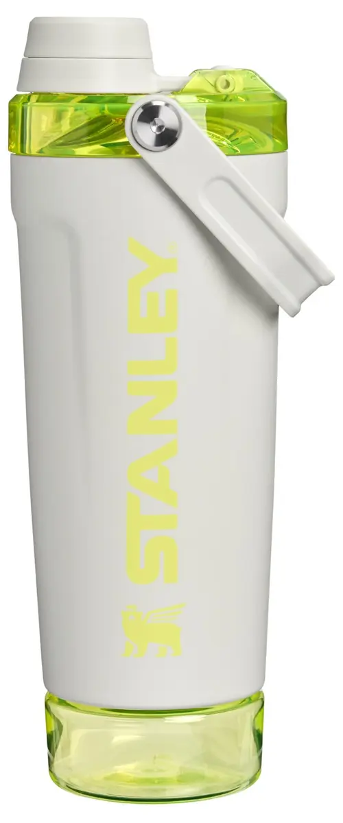 STANLEY Vitalize Shaker Bottle, 20 oz, Pale Stone Atomic | Leakproof Double-Wall Insulation - main product image