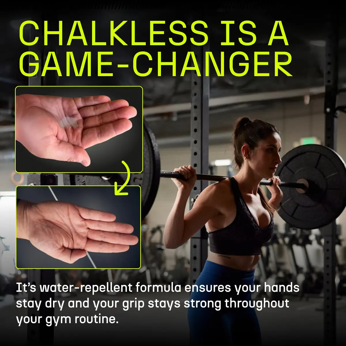 Chalkless Grip Enhancer 5 Pack | Mess-Free Liquid Chalk Alternative for Weightlifting, Yoga, Gaming, Climbing - view 2
