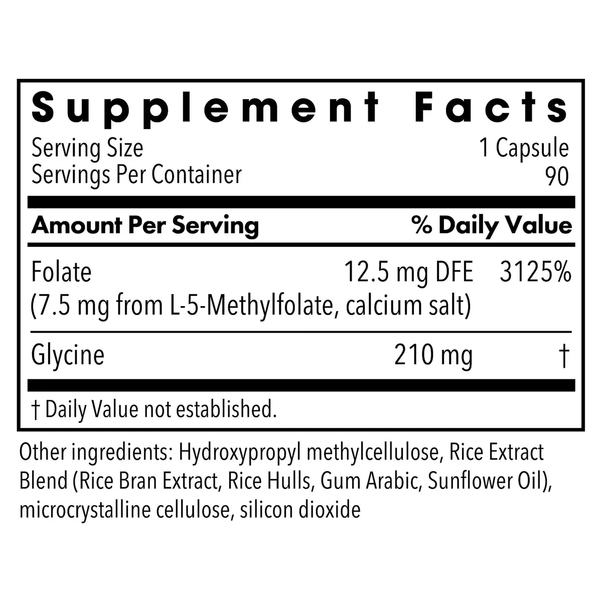 MethylPro L-Methylfolate 7.5 mg | Supports Brain, Focus, Calm | 30 Capsules (Pack of 2) - view 2
