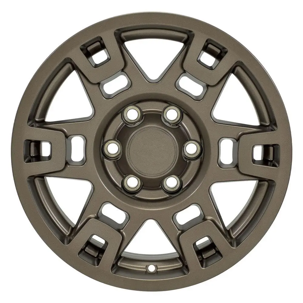 OE Wheels TY16B 17x7 Set(4) Bronze | 6x139.7 Bolt Pattern & Sailun TerraMax AT2 Tires - view 2