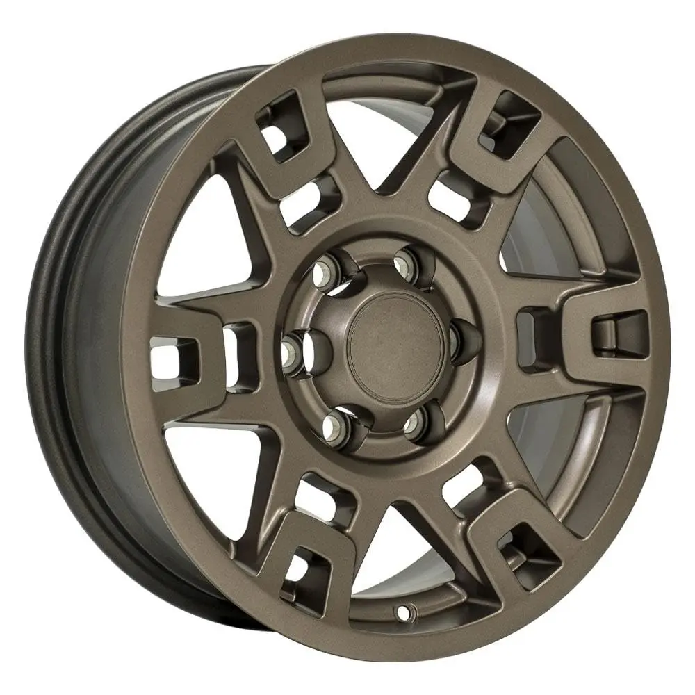 OE Wheels TY16B 17x7 Set(4) Bronze | 6x139.7 Bolt Pattern & Sailun TerraMax AT2 Tires - view 3