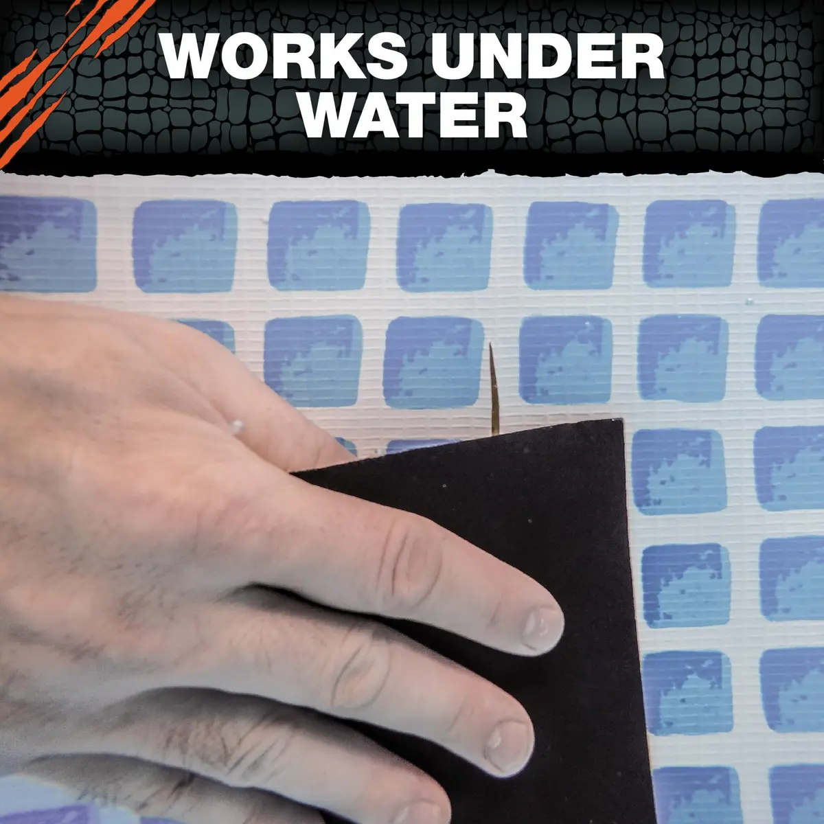 T-REX Heavy Duty Waterproof Repair Tape 4" x 5' Black (Pack of 2) | Bonds to Wet, Dirty, Rough Surfaces - view 5