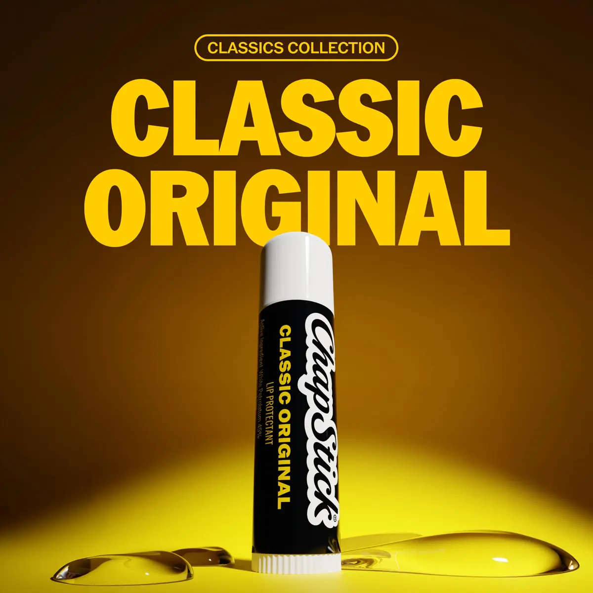 ChapStick Classic Original Lip Balm Stick 0.15 oz (4-Pack) | Clinically Proven Hydration & Protection - view 2