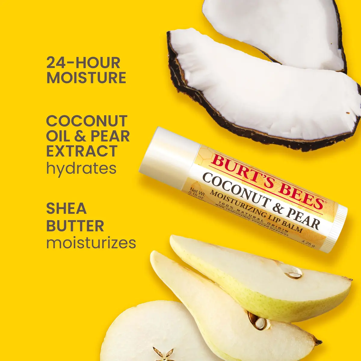Burt's Bees Lip Balm Pack (4 Tubes x 12 Packs) | Natural Moisturizing Lip Treatment - view 3