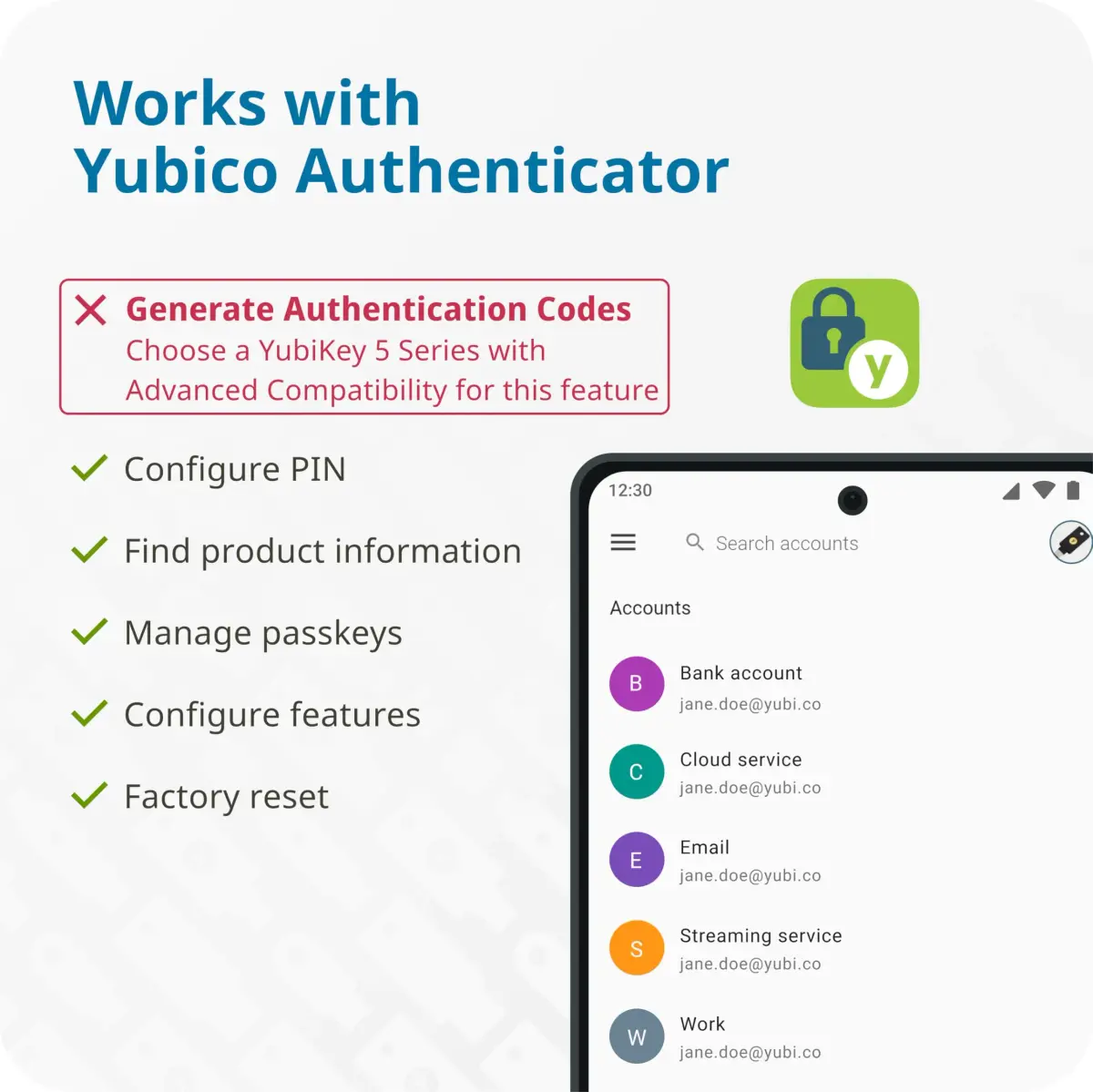 Yubico Security Key NFC (Pack of 2) | Multi-Factor Authentication Security Key with USB-A & NFC - view 2