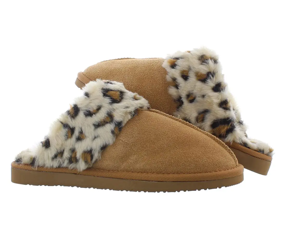 Minnetonka Joanna Womens Shoes Size 9 | Slip-On Comfort, Synthetic, Khaki Brown/Brown - view 6