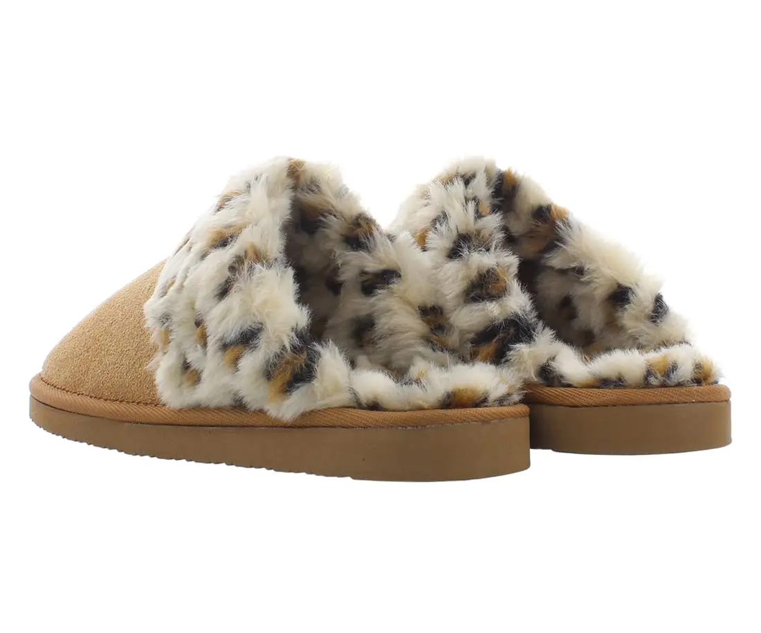Minnetonka Joanna Womens Shoes Size 9 | Slip-On Comfort, Synthetic, Khaki Brown/Brown - view 2