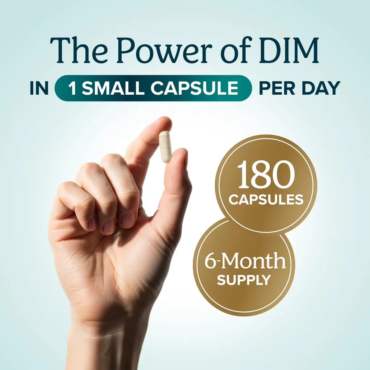 SMNutrition DIM Supplement 400MG Extra Strength 180 Capsules | Hormone Balance for Men & Women - view 7