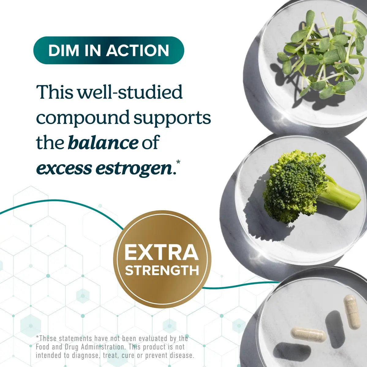 SMNutrition DIM Supplement 400MG Extra Strength 180 Capsules | Hormone Balance for Men & Women - view 3