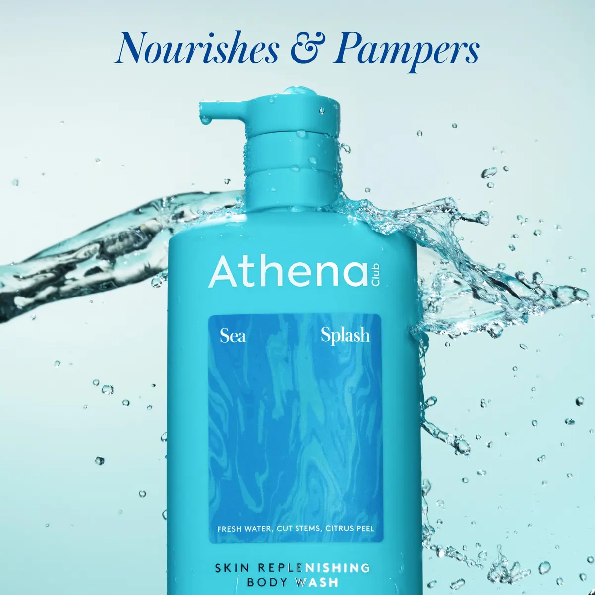 Athena Club Skin Replenishing Body Wash for Women | Sulfate-Free Nourishing Cleanser with Niacinamide, 18 fl oz (Pack of 2) - view 2