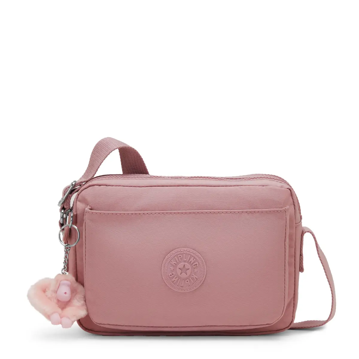 Kipling Abanu Medium Crossbody Bag 25cm (9.8in) | Lightweight Nylon Multi-Compartment Bag - main product image