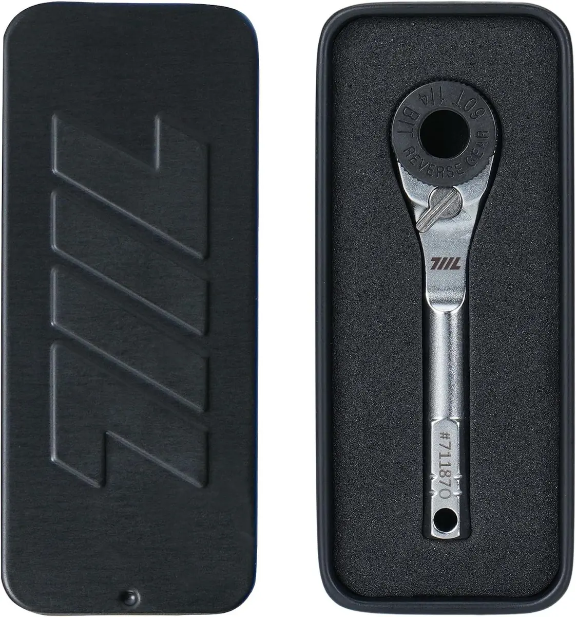 711L 1/4" Hex End Ratchet Wrench (2.35in) | Compact, Durable, Universal Compatibility - main product image