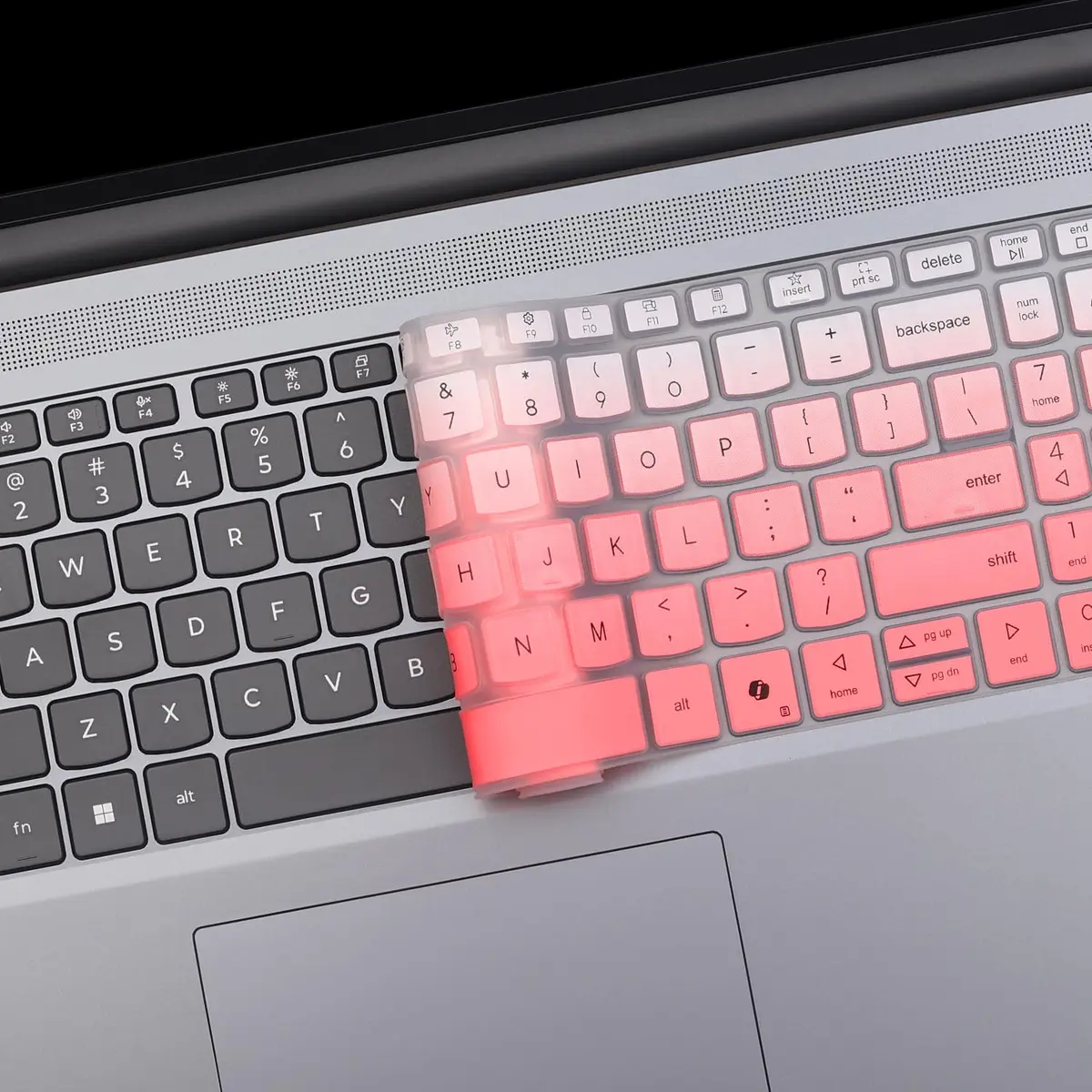 MUBUY-GOL Keyboard Cover for Lenovo IdeaPad Slim 3/5 15.3" 16" (Gen 10/11) Ombre Pink | Protects from Spills & Dust - view 5