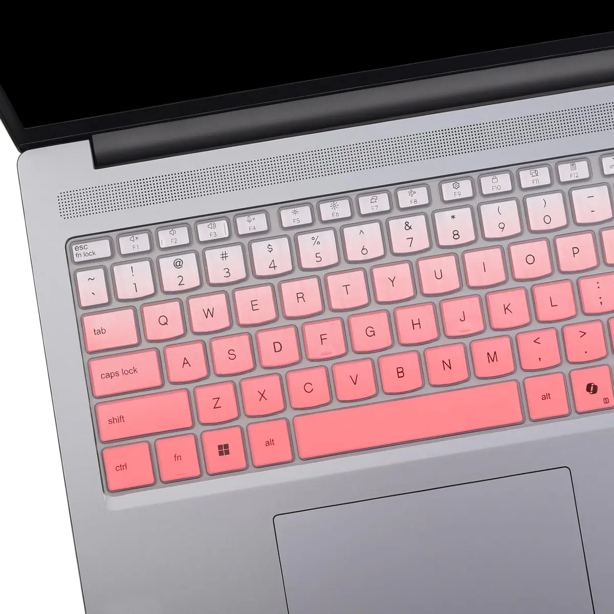 MUBUY-GOL Keyboard Cover for Lenovo IdeaPad Slim 3/5 15.3" 16" (Gen 10/11) Ombre Pink | Protects from Spills & Dust - view 2
