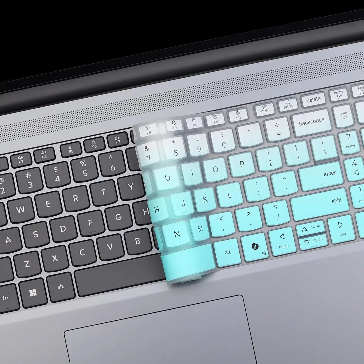 MUBUY-GOL OmbreMint Keyboard Cover for Lenovo IdeaPad Slim 3/3i/3X 15.3" 16" & Slim 5/5i/5a 15.3" 16" (Gen 11/10) | Protects from Spills & Dust - view 6