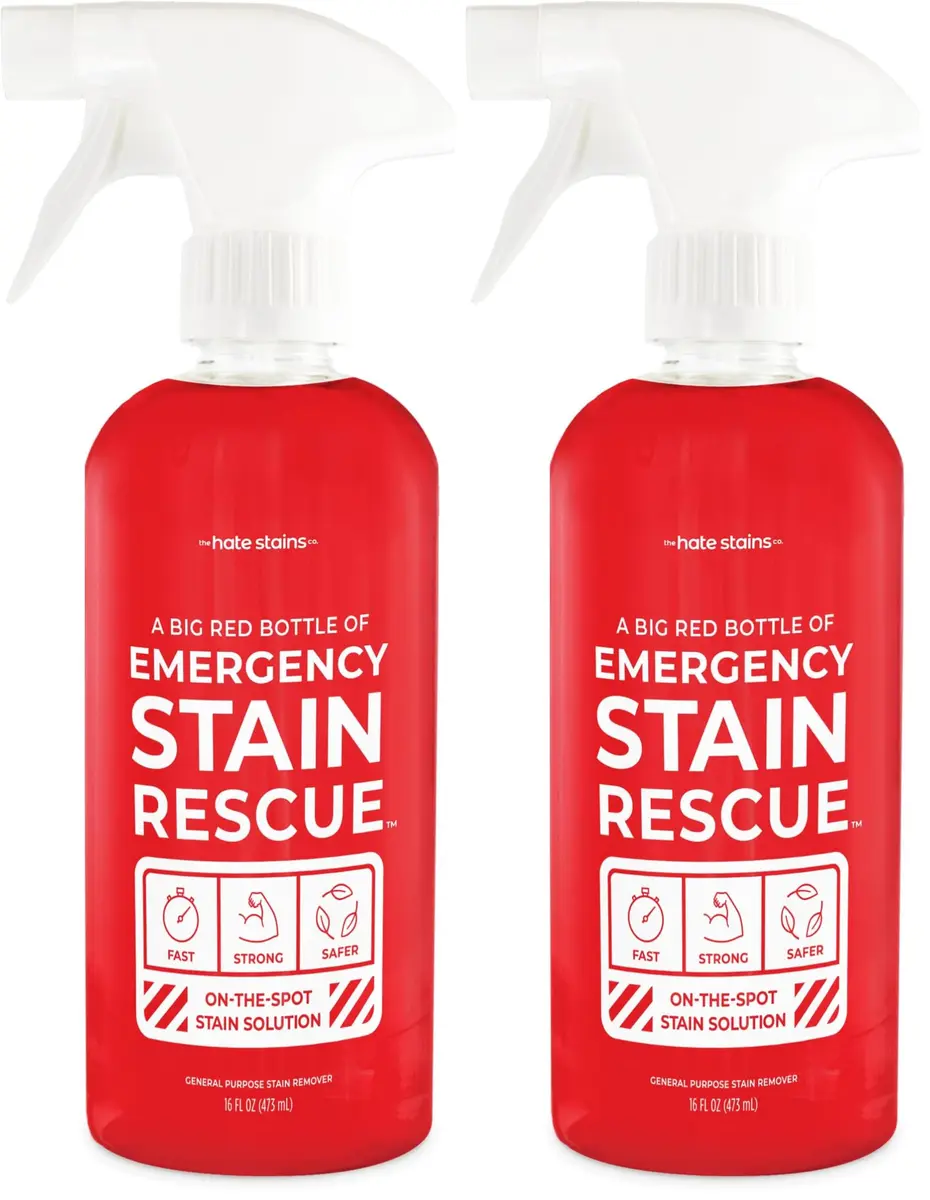 Emergency Stain Rescue Stain Remover Spray 1000ml (32 Fl Oz) | Fast Acting for Wine, Coffee, Grease, Blood Stains - main product image