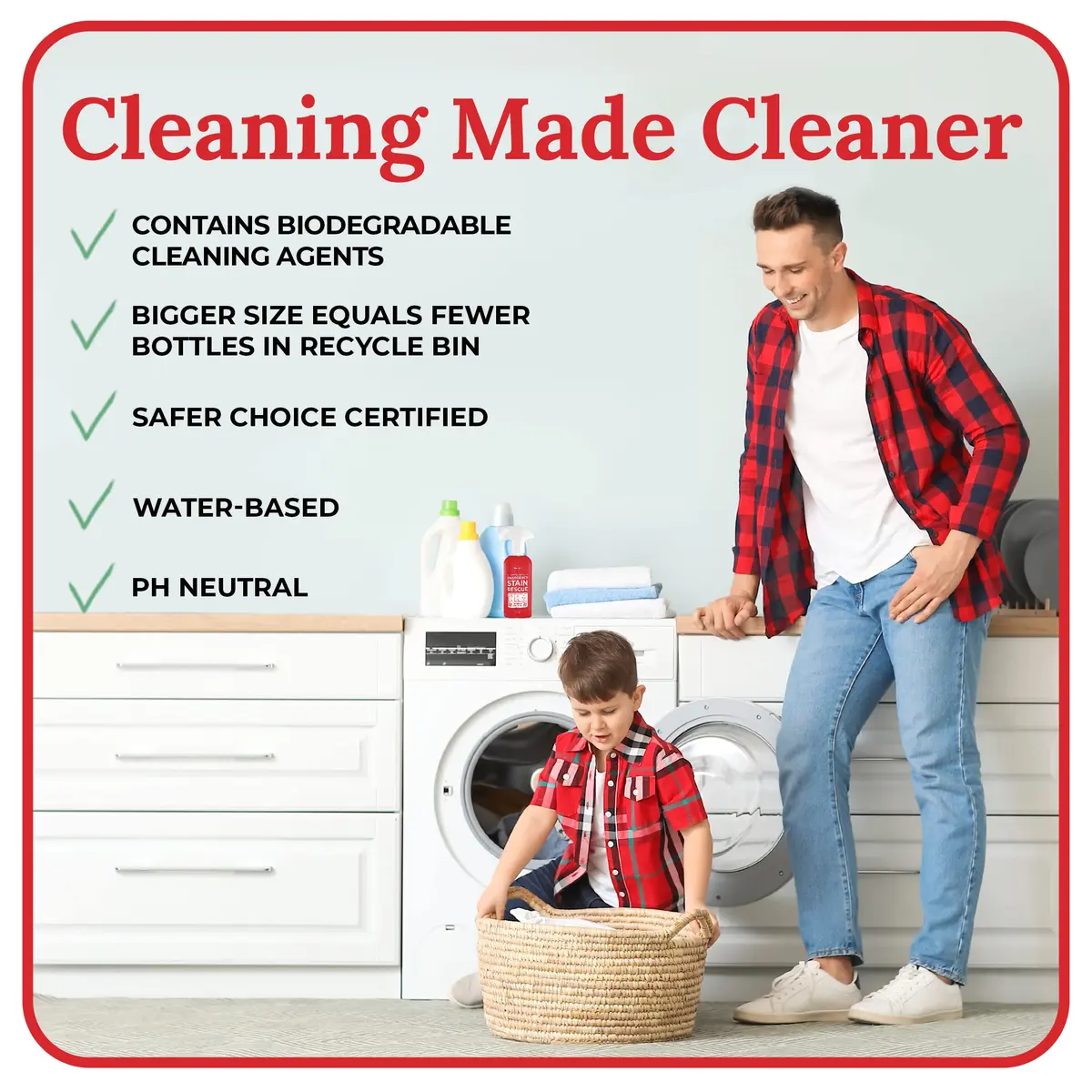 Emergency Stain Rescue Stain Remover Spray 1000ml (32 Fl Oz) | Fast Acting for Wine, Coffee, Grease, Blood Stains - view 6