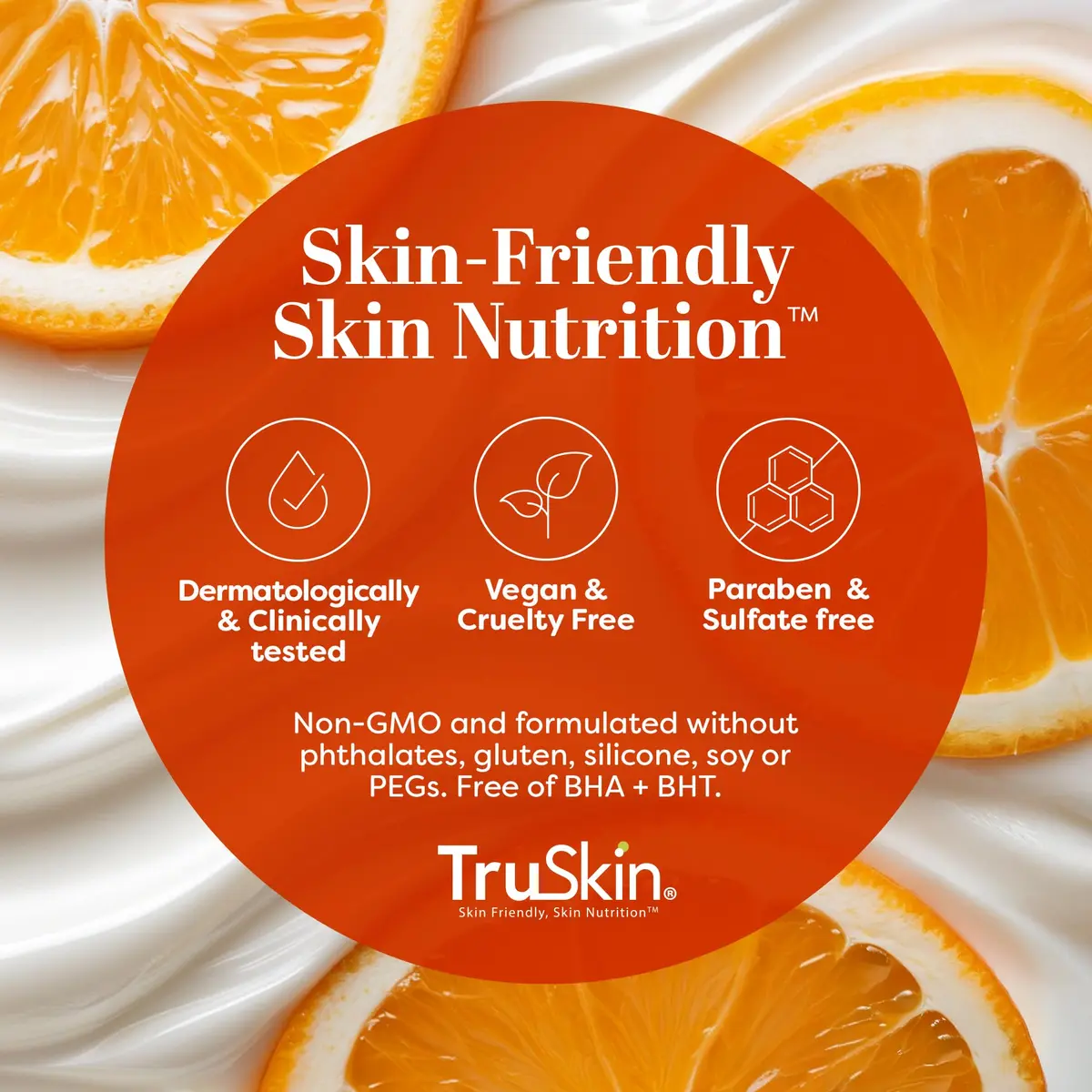TruSkin Vitamin C Face Cream with Vitamin E, B5, Jojoba Oil & Green Tea, 200ml (6.76 Fl Oz) | Brightens & Hydrates for Radiant Skin - view 8