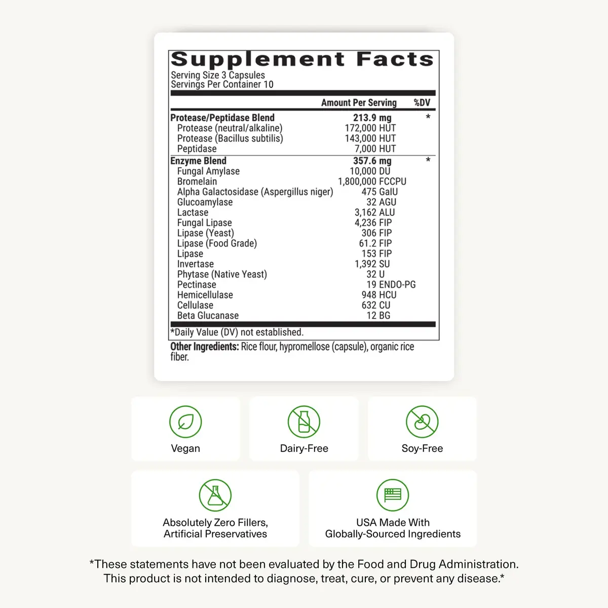 BIOptimizers MassZymes 30 Capsules | Complete Digestive Enzymes for Gut Health & Bloating Relief - view 9