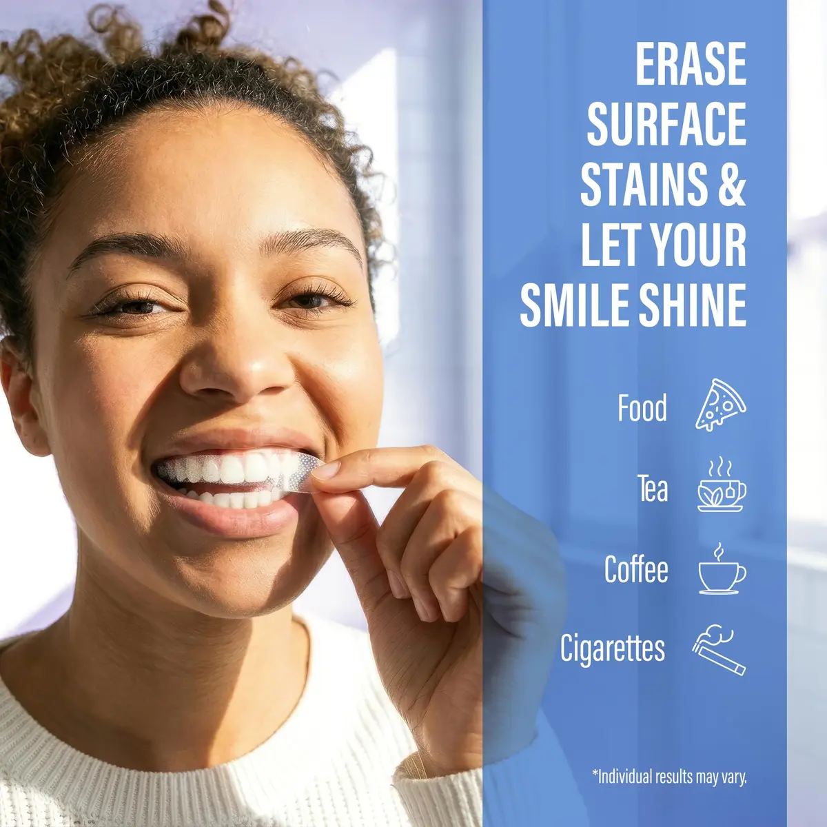 GuruNanda Teeth Whitening Strips Kit - 7-Day Treatment with Non-Slip, Dry Strip Technology - Whitening Designed with Care for a Brighter Smile (Pack of 4) - view 8