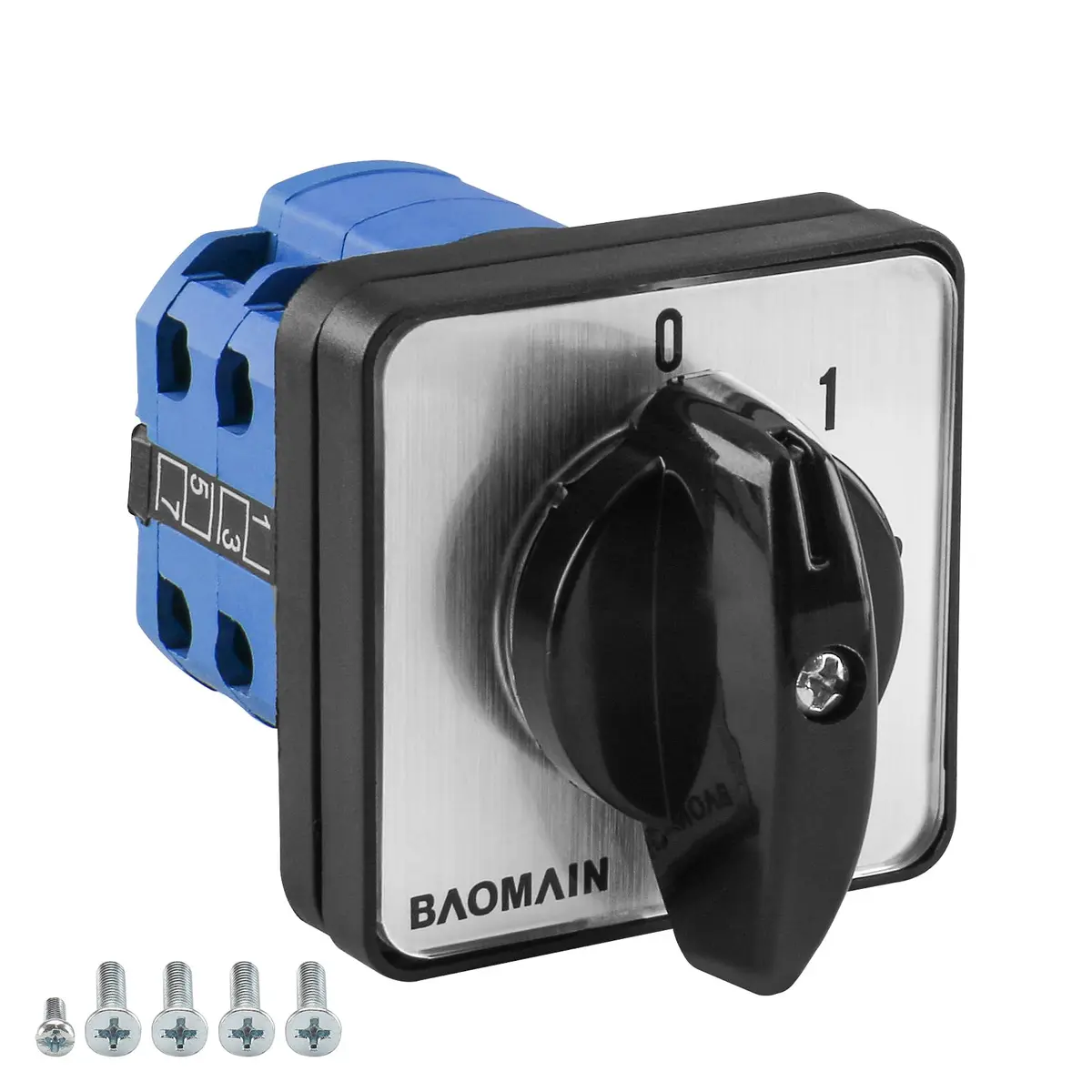 Baomain 20A 660V 5-Position Rotary Selector Switch | Pack of 2 - view 7