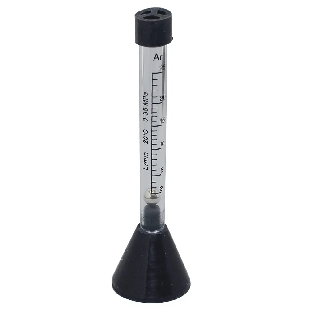 RIVERWELD Argon Gas Flow Meter Tester 0-25 LPM (0.03 kg) | Measures Flow for MIG/TIG Torches - main product image