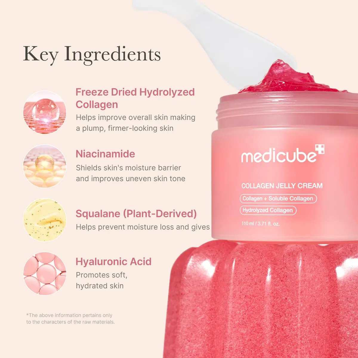 medicube Jelly Cream with Collagen & Niacinamide 220ml (7.42 Fl Oz) | Korean Skincare for 24H Glow & Firmer Skin - view 4