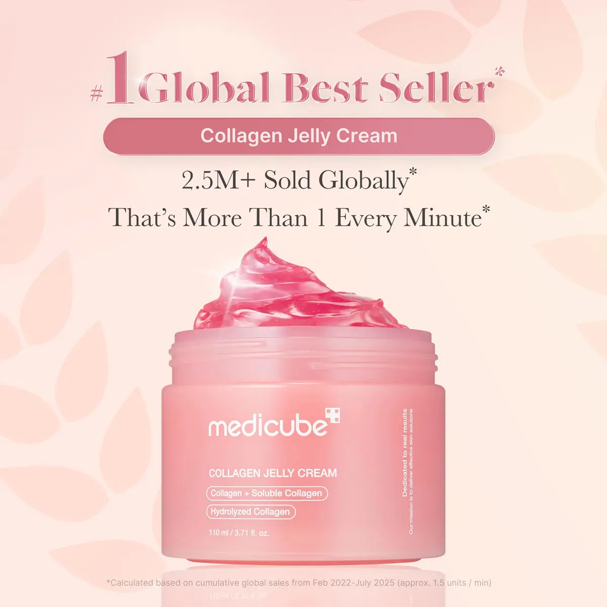 medicube Jelly Cream with Collagen & Niacinamide 220ml (7.42 Fl Oz) | Korean Skincare for 24H Glow & Firmer Skin - view 2