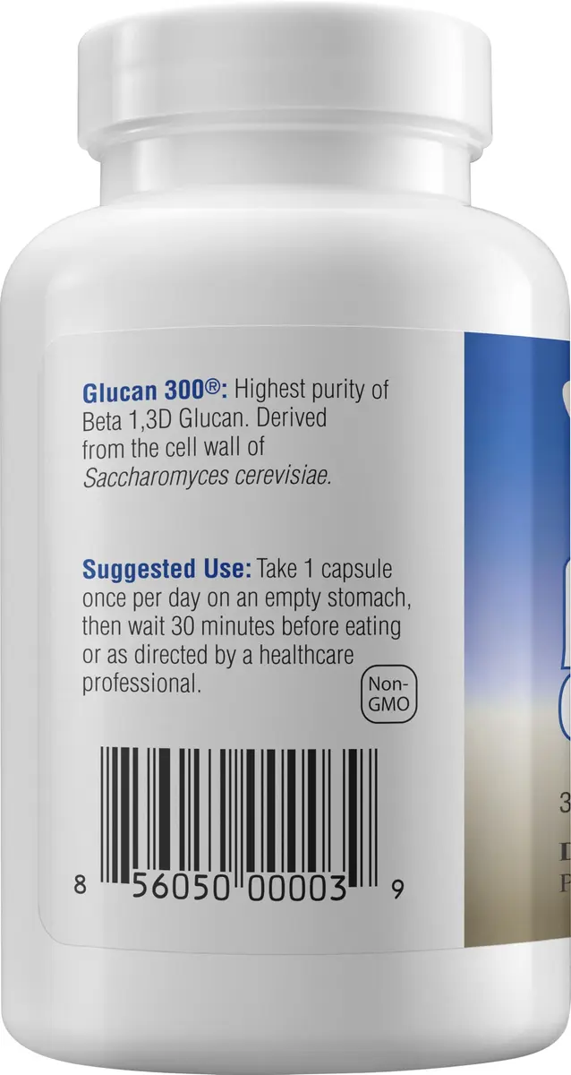 Transfer Point Immune Support Supplement Beta Glucan 500 mg Capsules (Pack of 2, 60 Count) | Immune Support Supplement - view 3