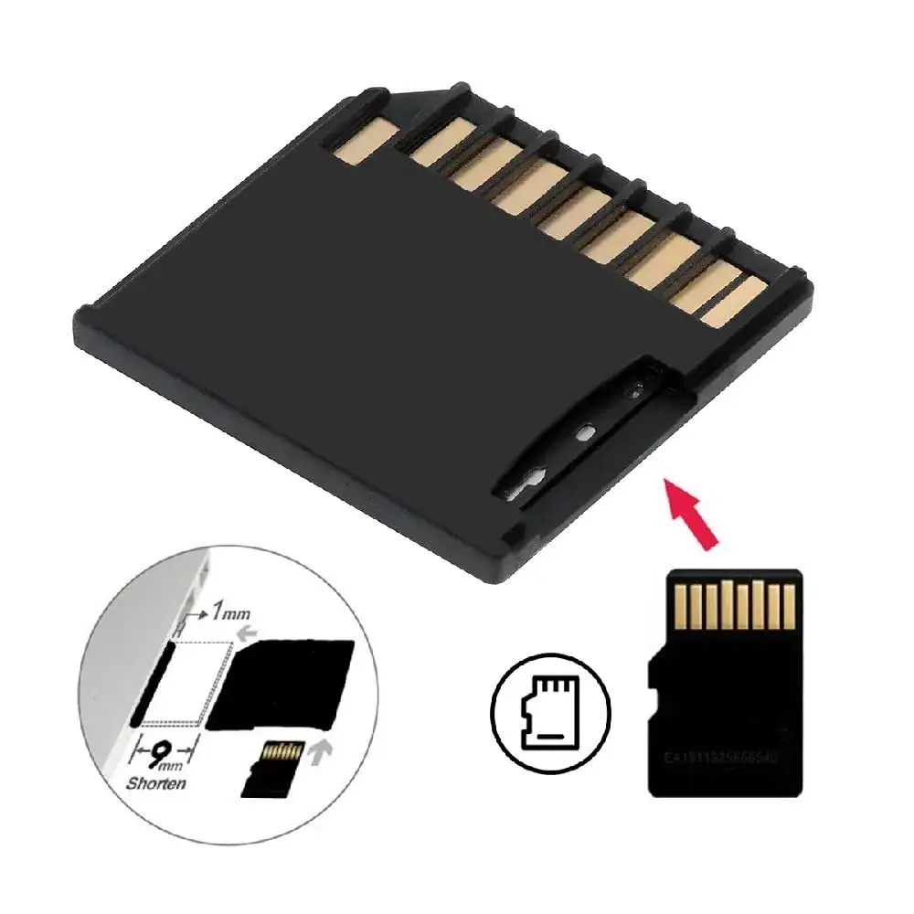 cablecc Micro SD to SD Card Adapter | Low Profile Short Body for Mac Laptops, 512GB Max Capacity - view 8