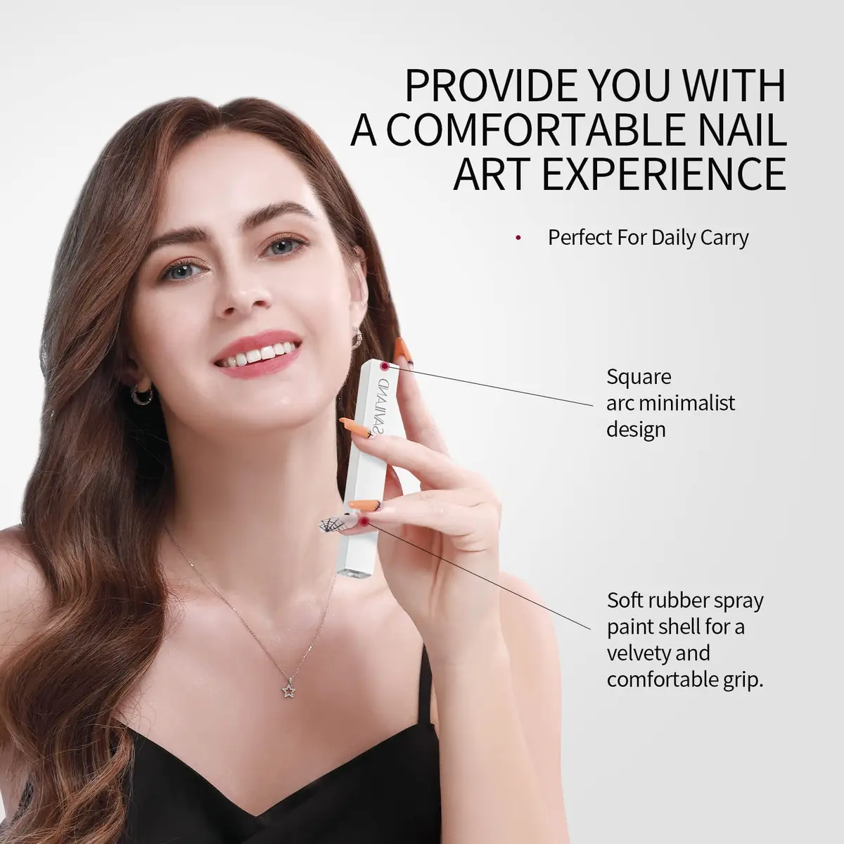 SAVILAND Cordless Mini UV Nail Lamp 6W | Flash Cure & Prevents Gel Shifting - view 7
