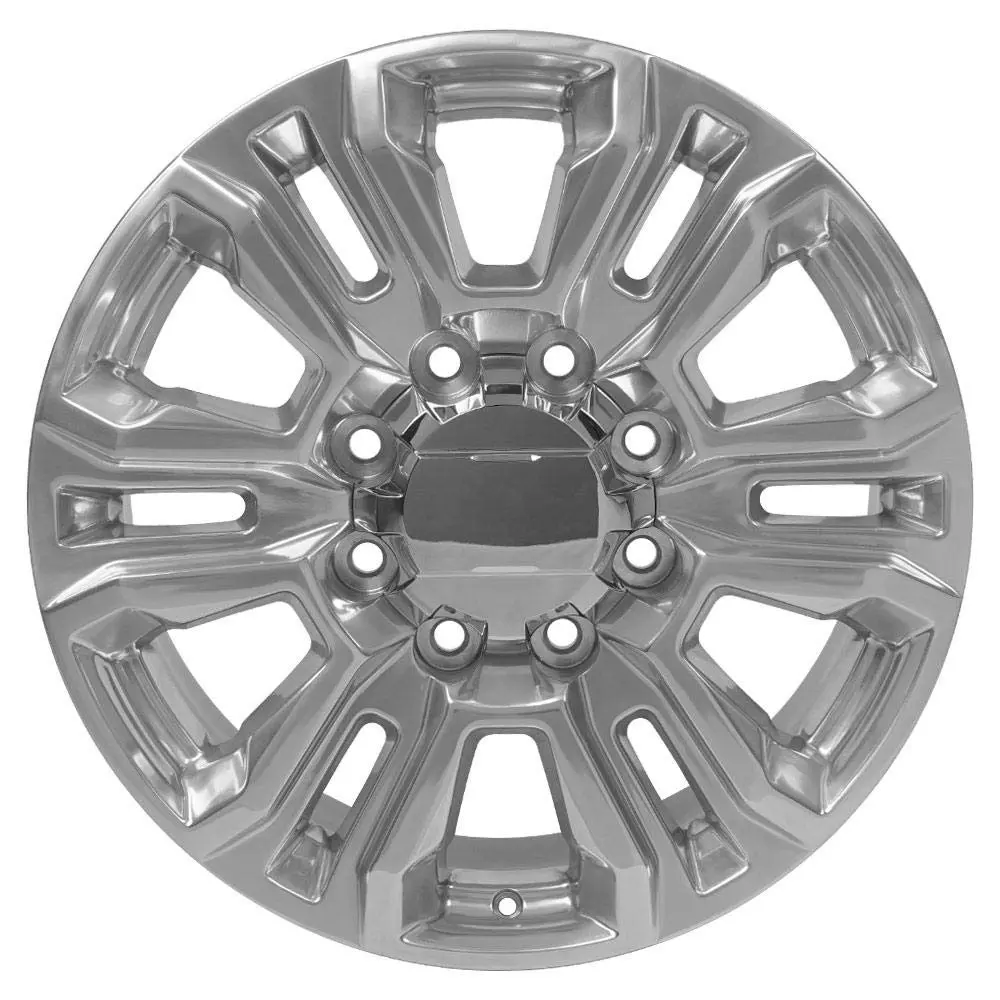 OE Wheels CV70B 20x8.5 Polished Rim | 8x180 Bolt Pattern, 47ET Offset, Aluminum - view 2