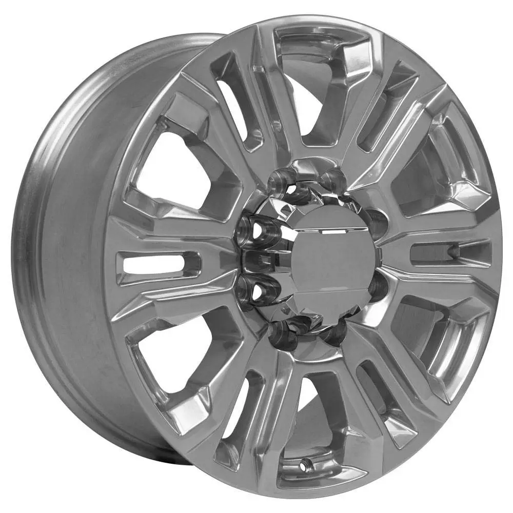 OE Wheels CV70B 20x8.5 Polished Rim | 8x180 Bolt Pattern, 47ET Offset, Aluminum - view 3