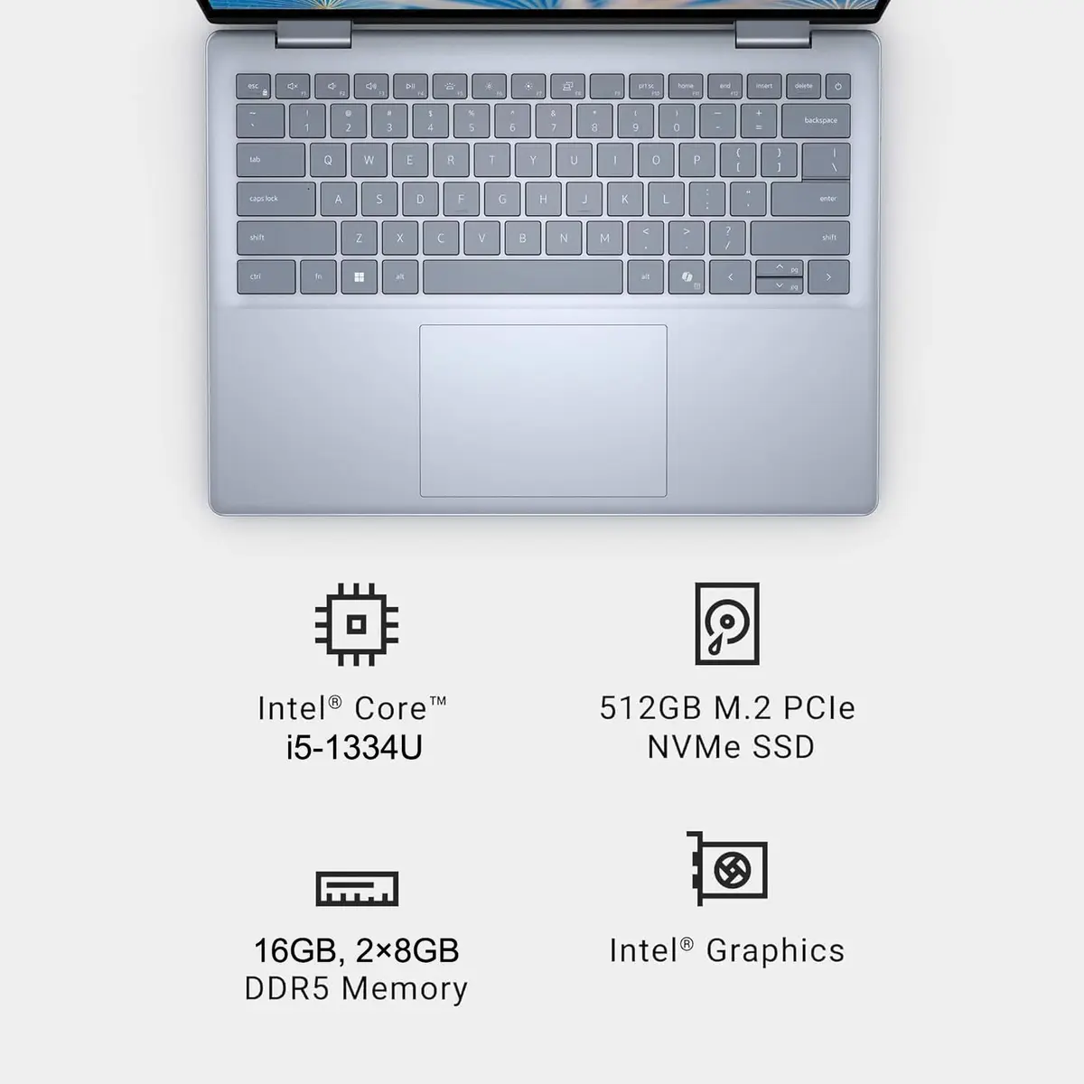 ist computers Inspiron 14 7440 14" 2-in-1 Laptop, Intel i5-1334U, 16GB RAM 512GB SSD | Versatile Touchscreen for Daily Use - view 2