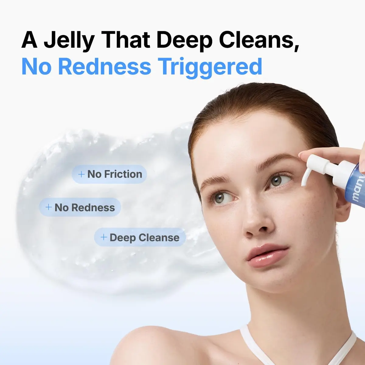 MANYO Azulene Hyaluronic 2X Serum Oil Cleanser 200ml (6.76 fl oz) | Calms Skin, Deep Cleans Pores - view 6