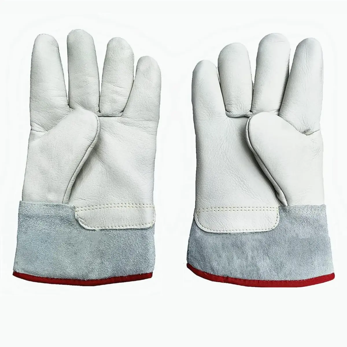 Inf-way White Wrist Length Cryogenic Gloves - 10.5" for Extreme Cold Protection - view 2