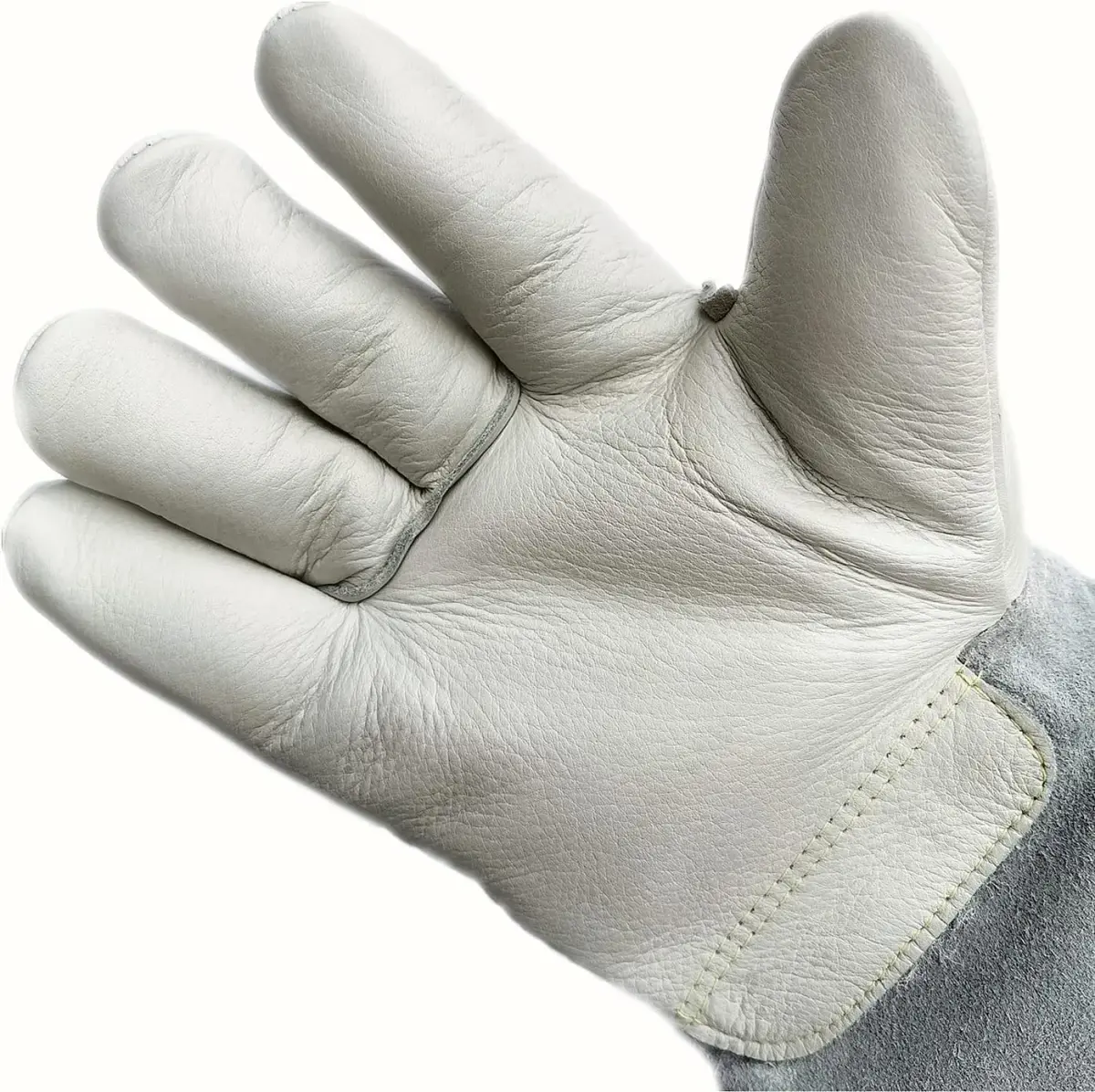Inf-way White Wrist Length Cryogenic Gloves - 10.5" for Extreme Cold Protection - view 3