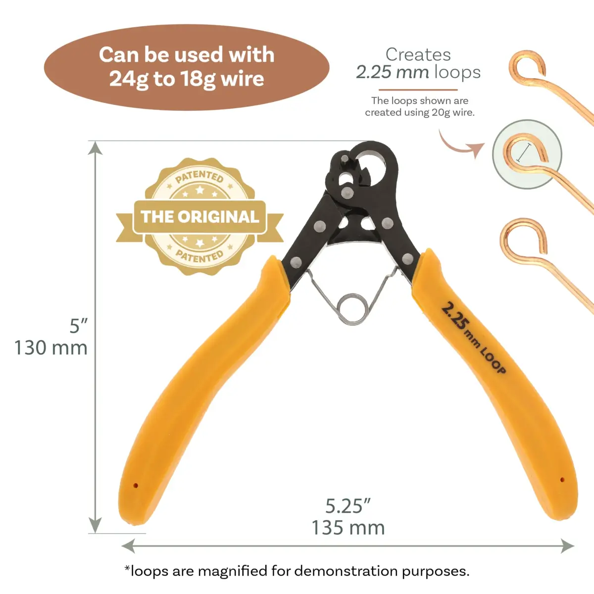 The Beadsmith Original One Step Looper Pliers 2.25 mm (Pack of 2) | Patented Tool for Precise Jewelry Loops - view 3