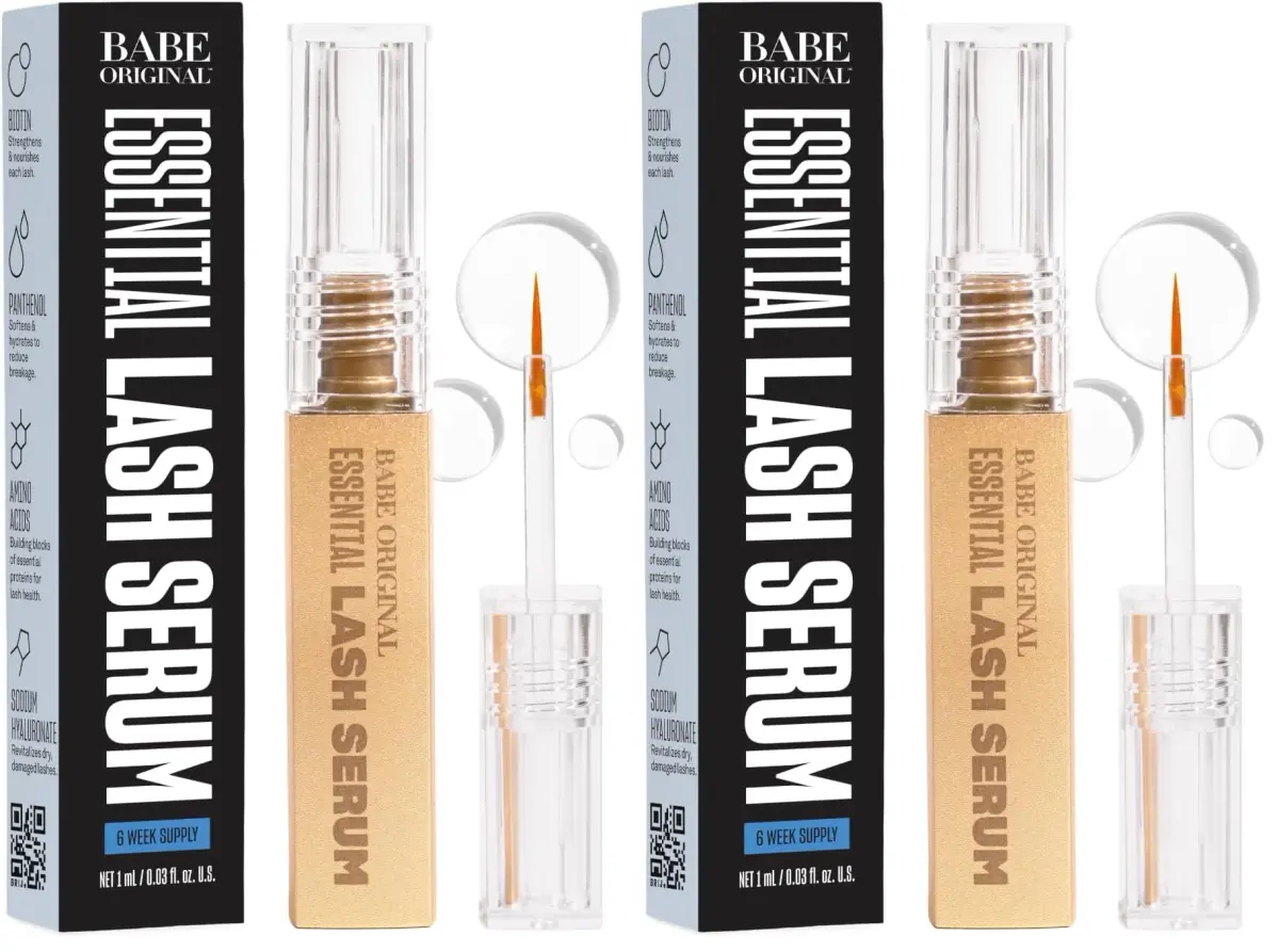 Babe Original Lash Serum Pack of 2 | Fuller & Longer Looking Natural Lashes - main product image