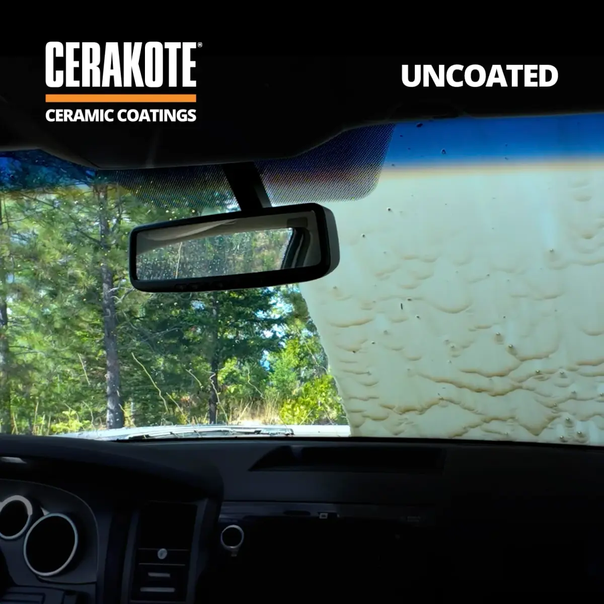 CERAKOTE Ceramic Glass Coat Protectant Pack of 2 | Hydrophobic Windshield Coating for Enhanced Visibility - view 4
