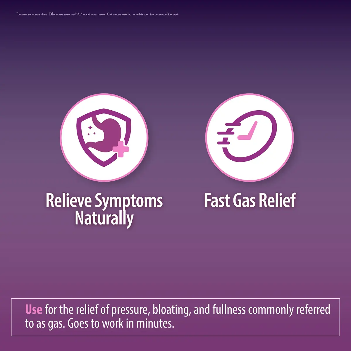 HealthA2Z Gas Relief Simethicone 250mg Softgels | 400 Count (2x200) Fast Acting Gas Relief - view 6